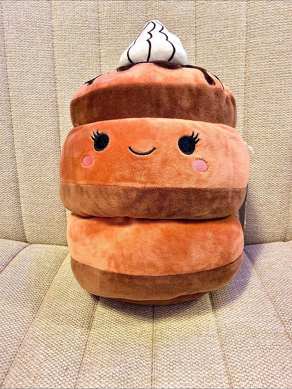 Squishmallows Sheila the Chocolate Pancake Plush Toy ultra rare